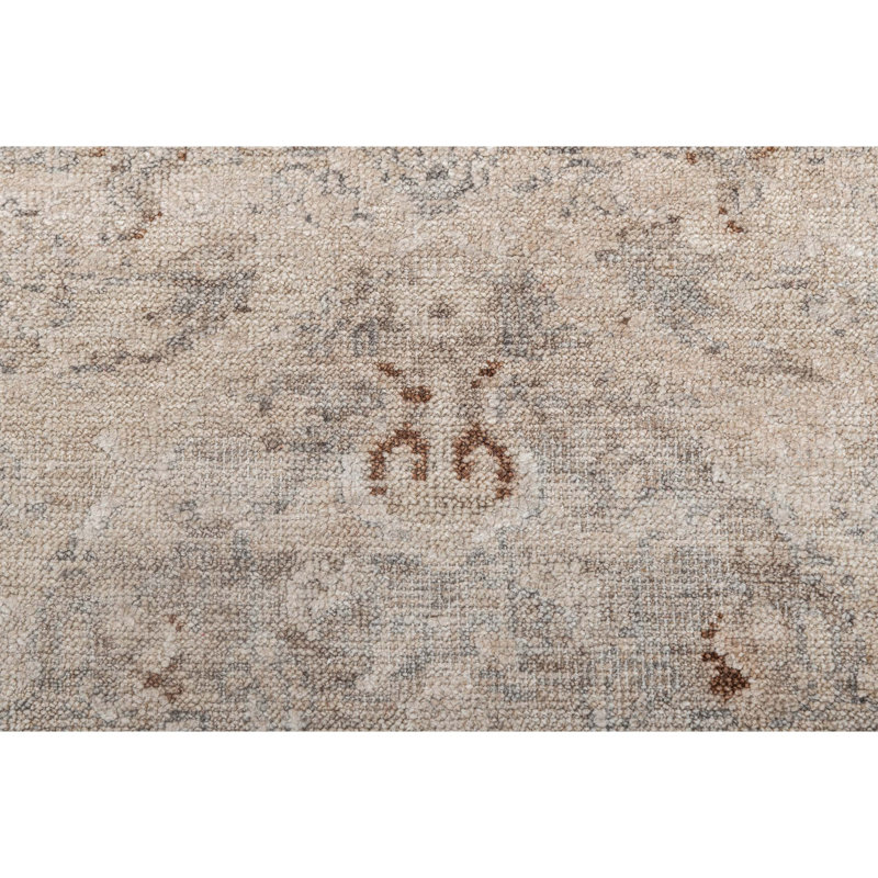 Handmade Silk and Wool Area Rug, Runner 2'6" x 10'