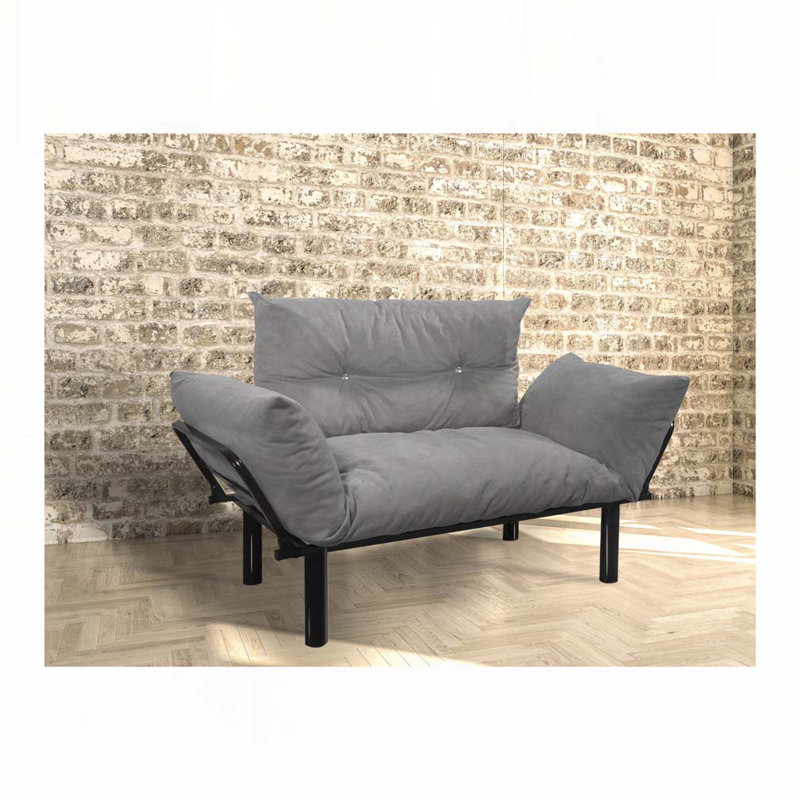 Causeuse Ewald, Tissu gris