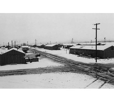 « winter orage » par ansel adams, reproduction de photo