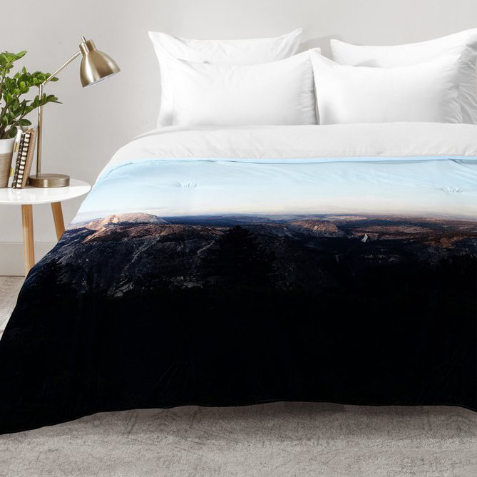 Leah Flores Modern & Contemporary Polyester Comforter, Full/Queen Comforter + 2 Standard Shams