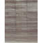 Striped Area Rug in Wine/Silver/Gray