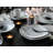 Amelie Piazza 30 Piece Porcelain Dinnerware Set - Service for 6