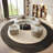 Semi-circular curved shaped movable corner sofa