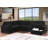 Oversized U-Shaped Sectional Sofa Bed Pull OutSleeper Couch With Storage Chaise For Living Room-1666225536