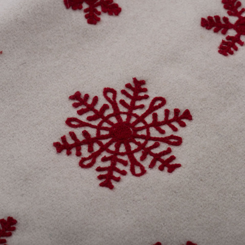 Alysa Geometric 100% Cotton Christmas Table Runner