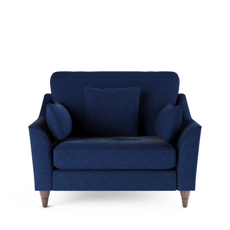 Springview Upholstered Armchair, Navy