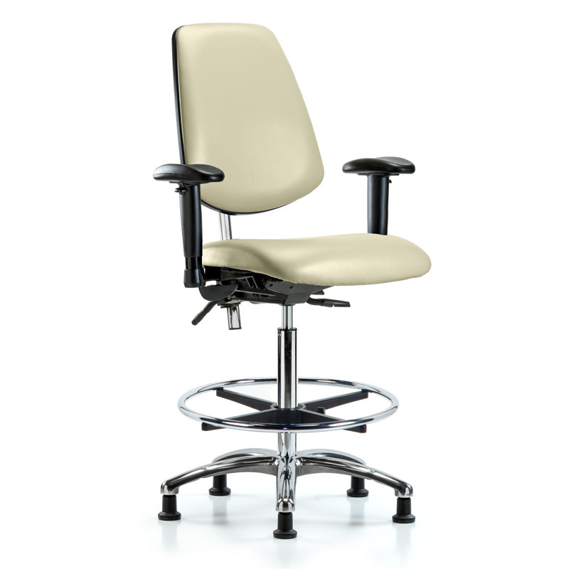 Chaise de dessinateur Makaila, Adobe, Patins, Inclus