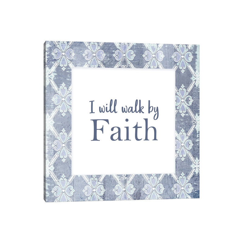 By Faith by Kimberly Allen - Print on Canvas, Wrapped Canvas, 93.98cm H x 93.98cm W x 3.81cm D