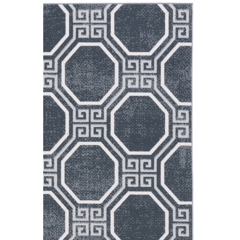 Lalainia Performance Geometric Rug, Rectangle 5'3" x 7'6"