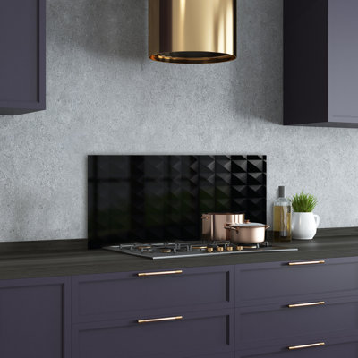 Bieser 50cm W x 100cm L Glass Peel and Stick Panel