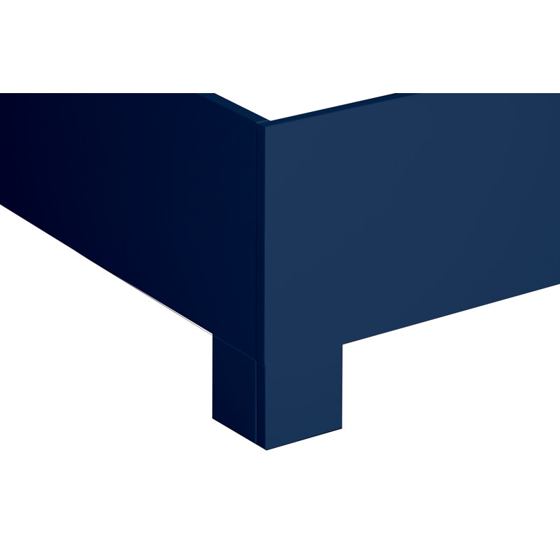 Palm Springs Low Profile Standard Bed, Queen, Citrus Orange