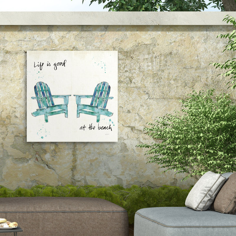 Toile d'extérieur Anne Tavoletti Burkhardt, H 14 po x l 14 po x P 1,5 po