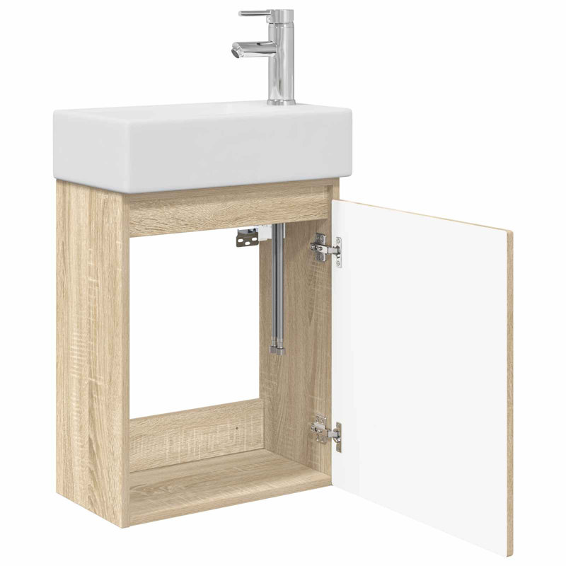 455 mm Bathroom Vanity, Sonoma Oak