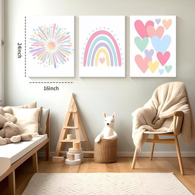 3 Piece Wrapped Canvas Print