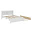 Lit plateforme avec lit gigogne et tablettes de rangement-86914852-132565647