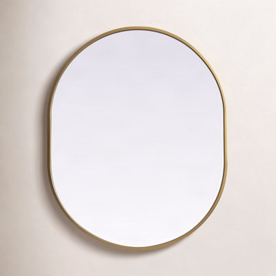 Sabine Metal Pill Wall Mirror