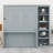 Murphy Bed With Desk And Bookshelf-2143423196