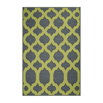 Tapis vert en treillis lavable à la machine