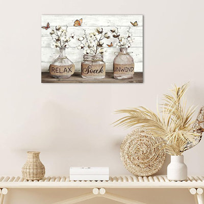 1 Piece Wrapped Canvas Wall Art