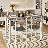 Dining Table Set For 4, 43.3" Kitchen Table And Chairs Set Of 4, 5-Piece Industrious Wood Dining Room Table Set With 4 Upholstered PU Leather Chairs For Small Space, Breakfast Nook, Apartment-1898103681-1898103684-1898103707