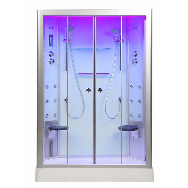 Platinum DZ903A Steam Shower , Clear
