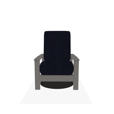 Leeward Polymer Outdoor Lounge Chair