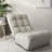 Comfortable Lazy For Dormitory, 4-Segment Adjustable - Linen Reclining Chair Living Room, Folding And Space Efficient Gray