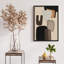 Ethereal Opulence: Luxurious Abstract Symphony en brun, noir et beige par Dan Hobjour-99434106