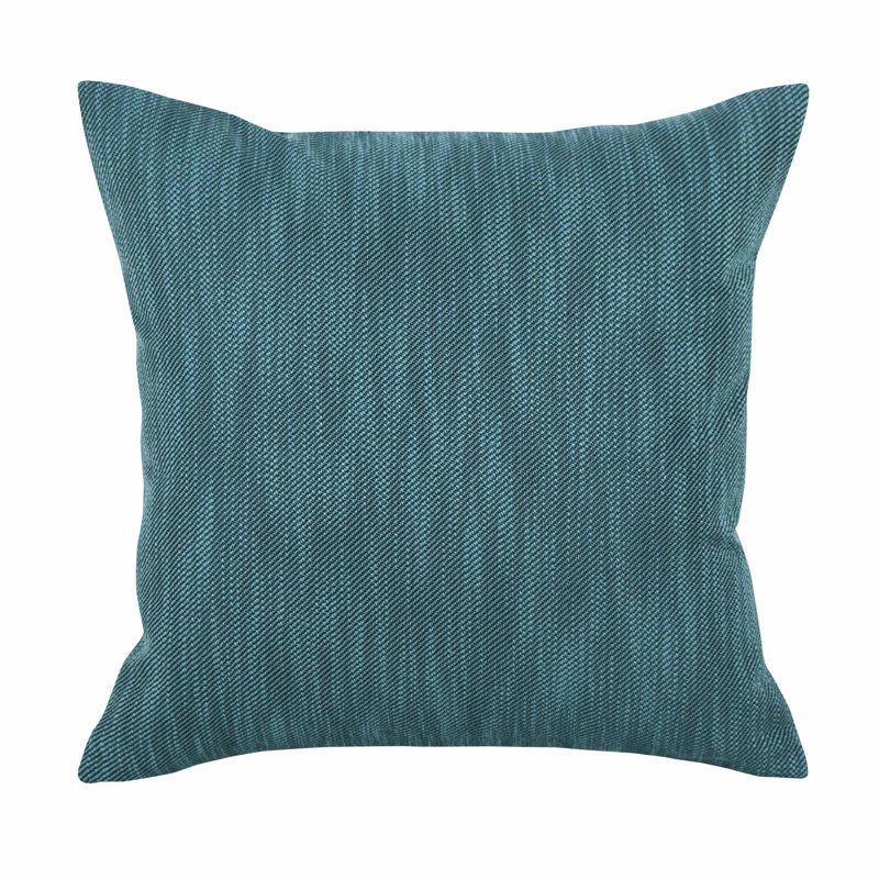 Memis Square Throw Cushion, Teal