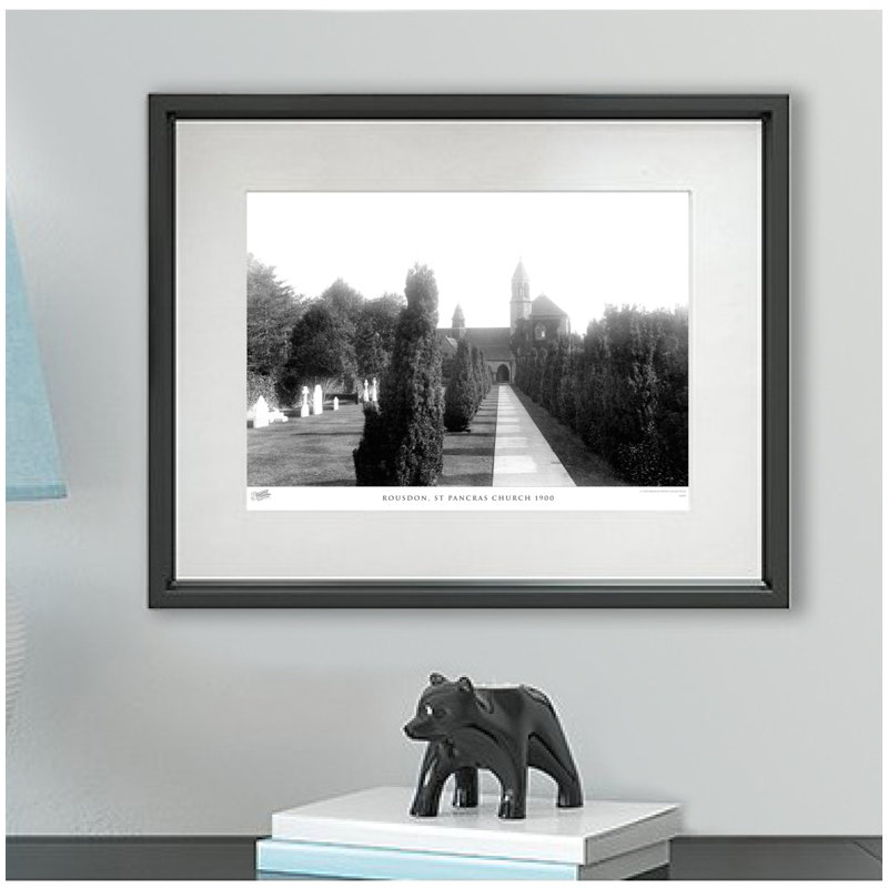 Rousdon, St Pancras Church 1900 by Francis Frith - Single Picture Frame Print, 40cm H x 50cm W x 2.3cm D