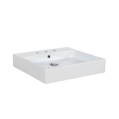Simple 19.7'' L Bathroom Sink