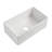 Fireclay 33" L X 20" W Farmhouse Kitchen Sink With Grid And Strainer