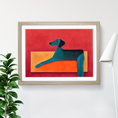 Dog Abstract Vol.4 - Framed Print