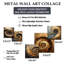 Pugh - Ensemble d'art mural abstrait en spirales abstraites de 5