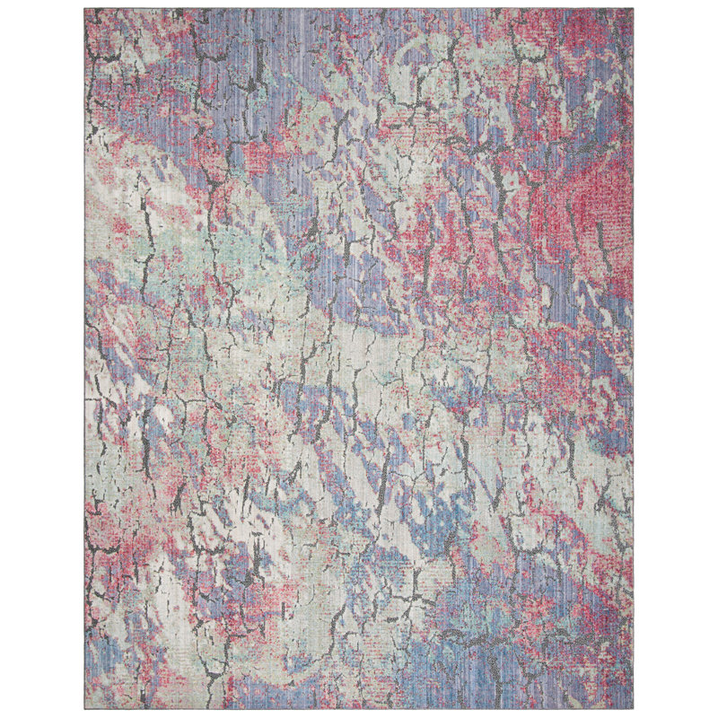Tapis abstrait Higginson Provance Performance, Rectangle 9 pi x 12 pi
