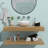 GAWEZA 13'' Ceramic Circular Bathroom Sink