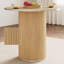 Round Pedestal Dining Table with 4 Stools-1059758690
