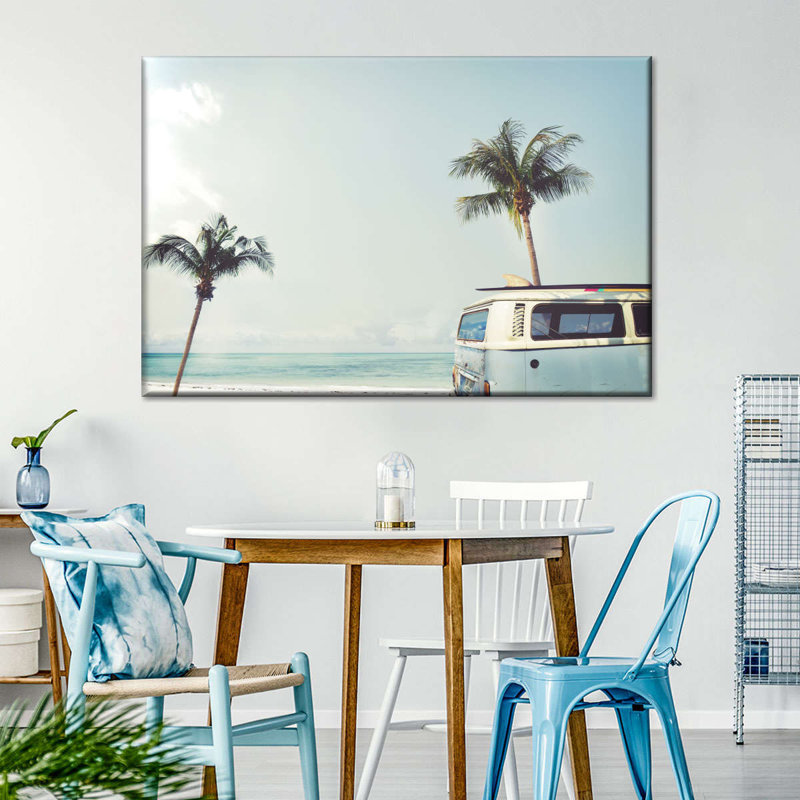 Floraison sur toile, H 8 po x l 12 po x P 1 po