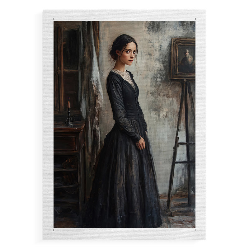WOMEN Series CCIX - reproduction sur toile de qualité supérieure seulement - NON-CADRE - prête à être accrochée