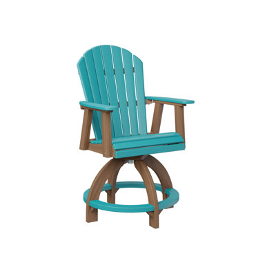 Comfo Back Outdoor Bar Stool