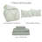 Hexagon9244 Modern & Contemporary Percale Channel Striped Comforter-383928509