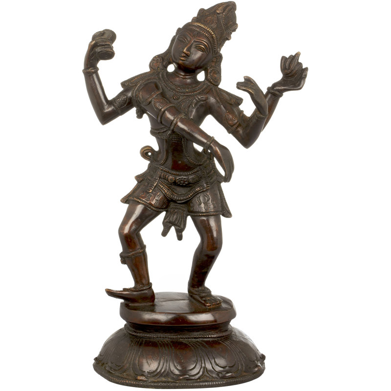 Statue Shiva dansante, Cacao indien