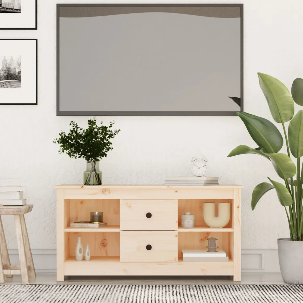 TV-Schrank Kowanna aus Massivholz für TVs bis zu 40"