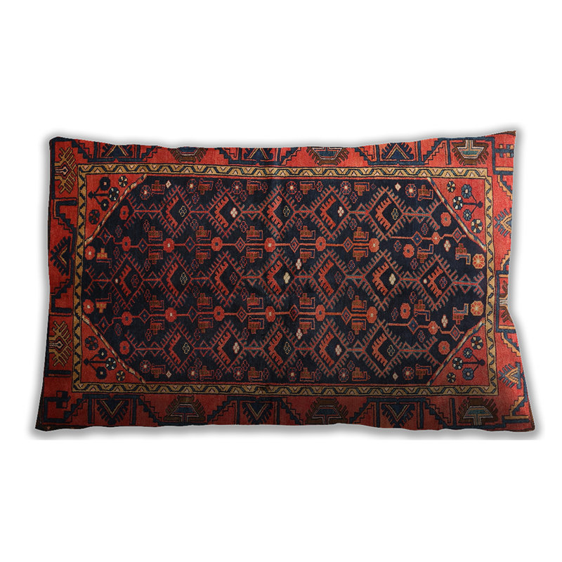 Floral Throw Pillow, Synthetic
