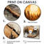 «Getzel Sunrise Pine Tree on Wooden Tree Slide II», art mural sur toile forêt-566602672-566602702-566602701