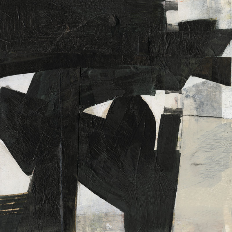 Deconstructed Ebony III, 30cm H x 30cm W