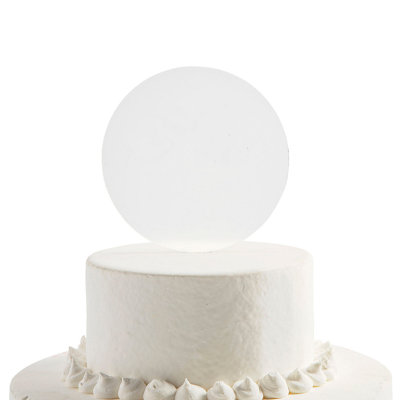 Dessus de gâteau transparent Fun & Mr.