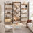 70.9"W x 70"H Etagere Bookcase, 5 Tier Bookshelf with 17 Open Display Shelves Modern Tree Book Shelf-804588435