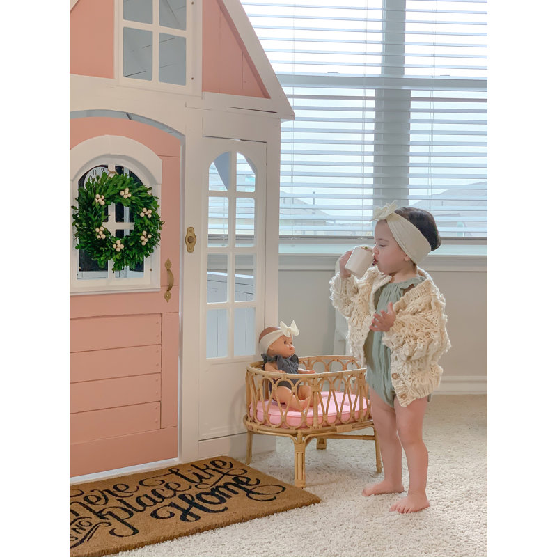 Poppie Crib Classic Collection, Baby Blue