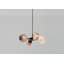 Lustre tambour unique à 4 lumières Zaina